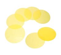 JECOMPRIS Filtri di Luce Colorata in Gel Autoadesivi 10 Pezzi 10 Cm - Pellicola Diffusore per Illuminazione Led, Fogli di Correzione Colore Caldi Riutilizzabili per Ambienti Casa e Studio