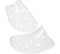 JECOMPRIS Forme per Scarpe da Ginnastica in Plastica Trasparente, Coppia di Modellatori Anti-piega per Uomo e Donna, Strumenti per Mantenere la Forma e Protezione Punta Scarpe (taglia