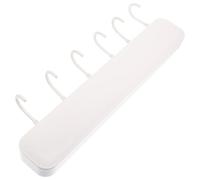 JECOMPRIS Gancio Parete per Cucina e Camera, Bianco, Plastico, Versatile | Ganci in Plastica, Salvaspazio e Robusto, Montaggio a Muro o Dietro Porta
