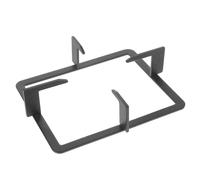 JECOMPRIS Griglia Per Fornello a Gas Quadrata Antiscivolo, Supporto Compatto e Resistente Per Lattiera, Staffa Stabile Per Stufa Da Cucina, Utensile Pratico Facile Da Riporre, Set