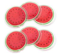 JECOMPRIS Impacchi Freddi per Occhi in Gel Riutilizzabili 6 Pezzi Effetto Rinfrescante e Lenitivo in Pvc per Viso e Occhi