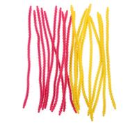 JECOMPRIS Kit Bigodini Flessibili in Silicone Resistente 20 Pezzi, Mini Arricciacapelli per Permanente e Styling Chioma Corti, Bacchette Portatili per Boccoli Stretti Uso Professionale