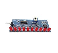 JECOMPRIS kit lampada ad acqua fai da te lampeggiante luci lampeggianti a LED componenti elettronici Kit elettronico luci stroboscopiche per camion parti della lampada ad acqua ne555 cd4017