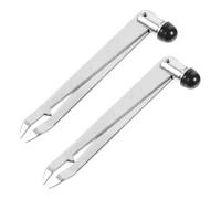 JECOMPRIS Martello Diagnostico Medico in Acciaio Inox con Scala, Set da 2 Pezzi, Compatto e Multifunzionale per Test Neurologici e Riflessi, Strumento Professionale per Cliniche e Ospedali