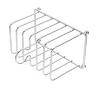 JECOMPRIS Mensola Cucina Organizer Da Appoggio Organizzatore Di Tostapane Bancarella Del Pane Portatoast Portapane Deposito Di Cottura Silver Acciaio Inossidabile