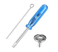 JECOMPRIS Mini Imbuto in Acciaio Inossidabile per Riempimento Urna Ceneri Kit Compatto e Portatile per Gioielli Cremazione e Collane Souvenir