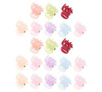 JECOMPRIS Mollettoni Design Carino e Forme Adorabili 24 Pezzi in Plastica per Chioma Bambina Accessori Multifunzione per Acconciature di Ragazzo Ragazza e Amiche