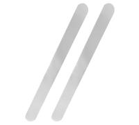 JECOMPRIS Nastro Trasparente per Racchetta da Tennis 2 Pezzi, Protezione per Bordo della Racchetta in TPU 37 Cm, Resistente all’umidità e agli Urti, Accessorio per Sport all’Aperto