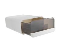JECOMPRIS Organizer Per Biancheria Intima Per Cassetto in Plastica, Contenitore Porta Calzini e Lingerie Compatto 10 Scomparti, Salvaspazio Per Armadio e Cassettiera in Casa e Ufficio