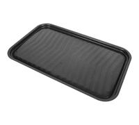 JECOMPRIS Padella per Griglia in Ferro 40x24,5 Cm Antiaderente per Barbecue e Teppanyaki, Piastra per Grigliare Pesce e Bistecca, Adatta per Uso Interno ed Esterno