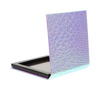 JECOMPRIS Palette di Ombretti Vuote Magnetiche 10x10x1,4 Cm Organizer Cosmetici Compatto Leggero per Viaggio e Trucco Quotidiano, Scatola Magnetica Sirena per Fard Rossetto e Cipria