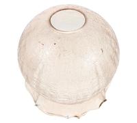 JECOMPRIS Paralume in Vetro Screpolato Ambra a Sospensione Copri-Paralume Vintage per Lampade da Tavolo e Lampadari da Soggiorno in Stile Fattoria Sostituzione Artigianale