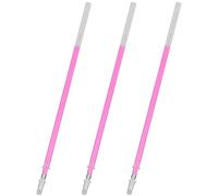 JECOMPRIS Penna per Sopracciglia Tatuata e Strumento di Mappatura per Tatuaggi 3 Pezzi 1mm Punta Rosa per Trucco Professionale e Uso Saloni Estetici