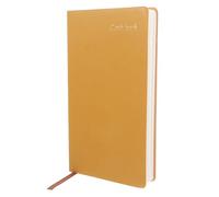 JECOMPRIS Pianificatore Finanziario A6 Arancione, Libro Contabile per Gestione Spese e Budget Settimanale, Taccuino Compatto Calendario di Bilancio per Uso Personale e Ufficio