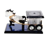 JECOMPRIS Porta Profumo Per Carrozza Ornamenti Per Carrozza Decorazioni Per Cruscotto Ornamenti Per Statue Di Carrozza Di Compleanno Di Nozze Statua Di Cavallo