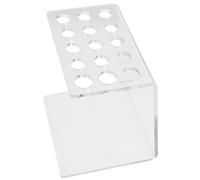 JECOMPRIS Portaforbici Acrilico Trasparente e Porta Utensili da Salone, Supporto per Forbici da Barbiere e Stilista, Organizer Postazioni Toelettatura e Accessori Chioma