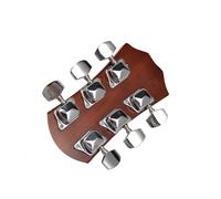 JECOMPRIS Pulsante Stringa in Metallo Argento Semi-chiuso 12 Pezzi per Corde Chitarre Acustiche e Folk Migliora Suono Accessori per Chitarra