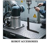 JECOMPRIS Ricambi per Dita Pinza Meccanica Robotica Effettore Finale Componenti per Artigli di Bracci Robotici Industriali per Macchine di Pallettizzazione in Centri Logistici