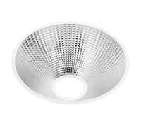 JECOMPRIS Riflettore per Massimizzare L'utilizzo della Luce per Torcia LED in Alluminio Argento Accessorio Portatile e Avventure All'aperti per Illuminazione D'emergenza