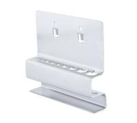 JECOMPRIS ripiano espositivo per utensili portautensili portachiavi astuccio Mensola per utensili key holder ripiano per chiavi in acciaio porta chiavi in metallo Silver