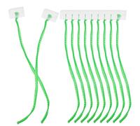 JECOMPRIS Sacchetti di Rete per Frutta e Verdura 40cm in Pe Sicuro, Traspiranti per Conservazione in Frigorifero, Riutilizzabili per Cipolle e Ortaggi a Radice, Confezione da 100 Pezzi