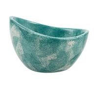 JECOMPRIS Sbucciatore di erbe aromatiche in ceramica: ciotola in ceramica a 4 scomparti per erbe aromatiche - utensile per la rimozione delle foglie, ciotola per cavolo riccio, cavolo riccio, broccoli