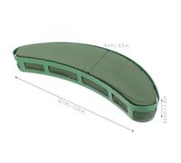 JECOMPRIS Schiuma Floreale a Mezzaluna Bagnata per Composizioni Floreali, Base Portafiori Resistente per Decorazioni Matrimonio e Centrotavola, Supporto per Fiori Freschi e Artificiali, Set