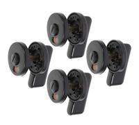 JECOMPRIS Serratura della Porta Divisoria in Plastica 4 Pezzi Indicatore Occupato/vuoto per Bagno Pubblico, Blocco Privacy Facile da Montare per Toilette in Aeroporti e Centri Commerciali