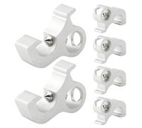 JECOMPRIS Serrature per Interruttori Automatici 6 Pezzi Chiavistello di Sicurezza e Perno Dispositivo di Bloccaggio Manuale per Quadro Elettrico Compatibile Interruttori Bipolari per