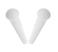 JECOMPRIS Set 2 Pezzi Schiacciatori in Porcellana 10Cm Schiacciapatate e Schiaccia Aglio Manuale in Ceramica Bastoni per Macinare Alimenti e Medicinali Utensili da Cucina Pratici e