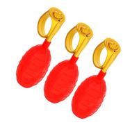 JECOMPRIS Set 3 Anelli Spray Acqua Rosso Giocattoli Ingannevoli Pesce D’aprile per Feste e Scherzi Divertenti e Adulti