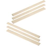 JECOMPRIS Set 6 Bastoncini di Legno per Ceramica, Strisce Guida per Argilla Spessore 5/7/10mm, Utensili per Modellazione Artigianale, Accessori per Creazione Simmetrica di Oggetti in