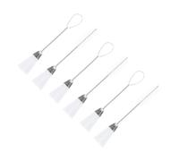 JECOMPRIS Set da 3 Spazzole la Pulizia Macchina da Cucire e Tastiera, Nylon Resistente, Design a Doppia Punta per Pulizia Angoli Stretti e Fessure, Strumento Versatile per Rimuovere