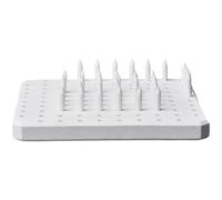 JECOMPRIS Set da 60 Pezzi Chiodi di Supporto Refrattari in Ceramica con Tappetino Ignifugo Resistenti ad Alte Temperature per Forni di Cottura Ceramica e Argilla Strumenti Artigianali