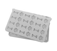 JECOMPRIS Stampo Facile da Sformare per Biscotti Animali Domestici in Silicone Antiaderente e Resistente al Congelatore Forme di Zampa e Osso per Dolcetti di Cane e Gatto in Cucina