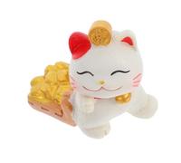 JECOMPRIS Statuetta Cat Fortune Maneki Neko Decorazione per Ufficio Intricati per Regali Speciali