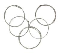 JECOMPRIS Straordinario in Corde per di e 5 a Lega in, Resistente, Accessorio Argento per Bassi Elettrici