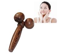 JECOMPRIS Strumento per Massaggio Del Viso in Legno per Lifting a V E Rassodamento, Raschietto Gua Sha in Legno Naturale per La Cura Della Pelle, Massaggiatore Impastante per Tutto Il Corpo per Uso