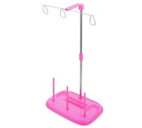 JECOMPRIS Supporto per Rocchetto di Filo per Macchina da Cucire, Porta Cono per Bobina in Plastica e Lega, Porta Rocchetto per Quilting e Ricamo, Accessorio per Cucito Domestico, Colore