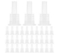 JECOMPRIS Tappo Interno per Bottiglia di Olio Essenziale in Plastica Pp, Set da 200 Pezzi Guarnizione di Tenuta, Contagocce per Dosaggio Preciso, Ricambio per Flaconi da 5-100 Ml,