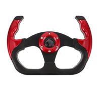 JECOMPRIS Volante da corsa per auto - Volante da drifting a sgancio rapido per la sostituzione automatica di veicoli con slittamento e raggi