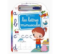 J'écris, j'efface et je recommence ! Les lettres minuscules: Cahier d'écriture - Avec 1 feutre effaçable