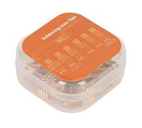 Jectse 936 Set di Punte per Saldatore Universale M2 M2.5 M3 M4 M5 M6 Inserti per Set di Calore in Ottone da 1/4 di Pollice M8 Facile da Cambiare, per Parti di Stampanti 3D