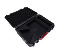 Jectse Accessori Satellitari Portatili -Scatola di Stoccaggio con Materiale ABS, + Rosso, 15,8 X 13,4 X 3,95 Pollici, per Uso Esterno