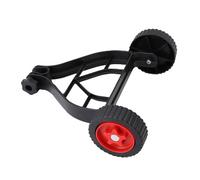 Jectse Accessorio Ruota per decespugliatore, decespugliatore a Spinta, Ruote di Supporto Regolabili per Tosaerba a Zaino con Tubi dell'albero da 26 mm-28 mm/0,98-1,1 Pollici