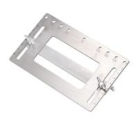Jectse Accurato Modello Di Foratura Ad Acciaio Inossidabile per L'Instalzione Di Porte, Cassetti e Cerniere Dell'armadio, Comodo Localistore Di FORI per Maniglia