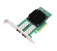 Jectse Adattatore Ethernet a Doppia Porta, Scheda di Rete 2X 25G SFP28 PCIe 3.0 X8 con Chip 5 EN per Data Center Cloud Computing