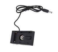 Jectse Adattatore per Piastra Batteria di Alimentazione Piastra Adattatore per Batteria per Fotocamera con Supporto per Slitta Calda Adatta per Batterie F570 F960 Indicatore di Alimentazione LED