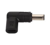 Jectse Adattatore USB Tipo C Femmina a DC 6,0x3,7 Mm Maschio, USB C Angolato a 90 Gradi DC 100 W PD Emulatore Trigger Adattatore di Ricarica per Router Portatile Alimentatore Mobile