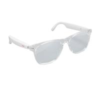 Jectse AI Smart Glasses, Anti Blue Lingue Translation Glasses con Traduzione Video in Tempo Reale, Altoparlante per Microfono, Cuffie del Traduttore per Musica, Viaggio e Chiamate